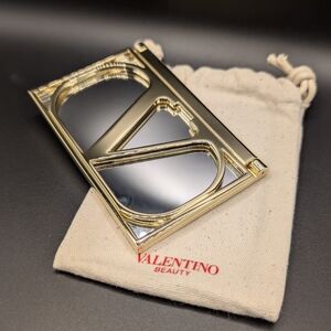 Valentino Gold Compact Mirror
